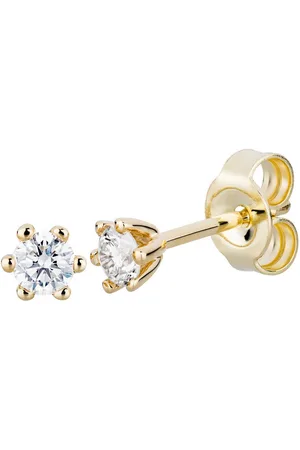 Orolino Paar Ohrstecker Gold 585 mit 2x Brillant zus. 0,25 ct.