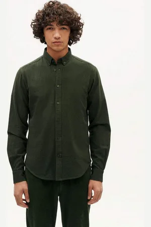 Thinking Mu Langarmhemd Microchecks Ant Shirt - Verkäufer: www.glore.de