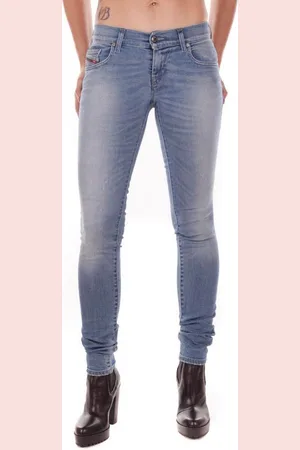 Diesel Skinny-fit-Jeans Grupee 0839Y Damen Jeans Hose Slim Skinny - Verkäufer: fashion4smile