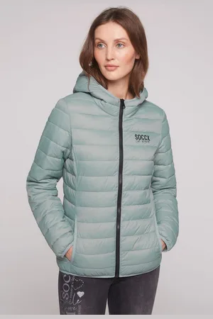 Soccx Outdoorjacke mit elastischem Saumabschluss