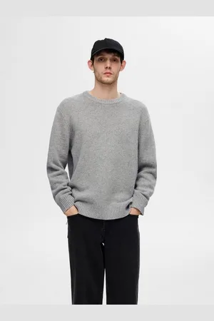 SELECTED Strickpullover SLHCODY LS KNIT RELAXED CREW NECK NOOS