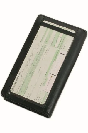 Alassio Reisetasche Reiseorganizer RFID Document Safe 22,5x13x3cm Leder - Verkäufer: McBuero