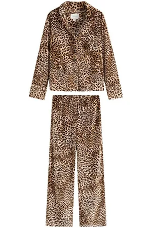 Next Pyjama Samtpyjama mit durchgehender Knopfleiste (2 tlg) - Verkäufer: Germany GmbH