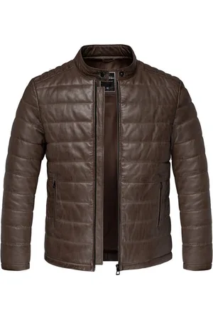 amaci Lederjacke ELOY Lederjacke Herren Bomber Puffer Lederjacke - Verkäufer: