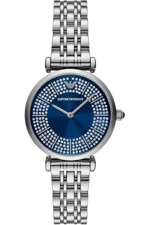 Emporio Armani Quarzuhr AR11627, Armbanduhr, Damenuhr, Edelstahlarmband, analog