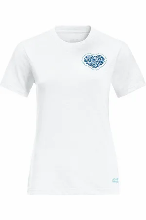 Jack Wolfskin Kurzarmshirt W Ocean Soul Tee Damen Kurzarm-Shirt - Verkäufer: eXXpozed