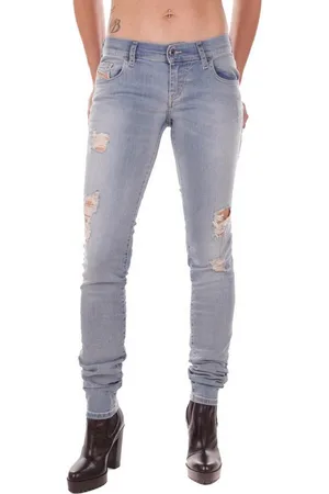 Diesel Skinny-fit-Jeans Grupee R51Y8 Damen Jeans Hose Slim Skinny - Verkäufer: fashion4smile