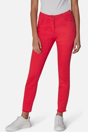 Madeleine Gerade Jeans Jeans mit feinem Fransensaum - Verkäufer: Premio Fashion GmbH