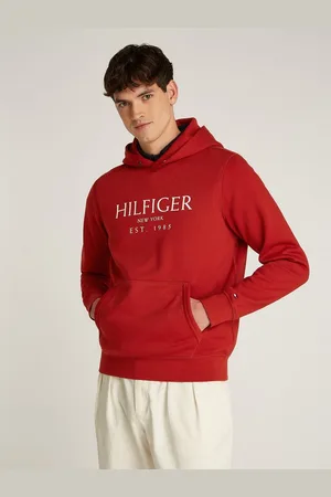 Tommy Hilfiger Hoodie BIG HILFIGER HOODY mit kontrastfarbenen Print