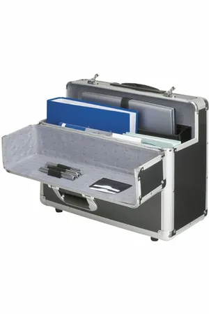 Alumaxx Aktentasche Pilotenkoffer Carbon Aluminium silber/carbon - Verkäufer: McBuero