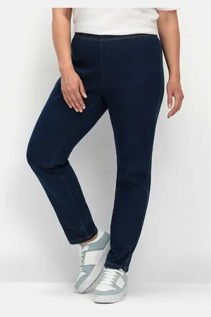 Sheego Jeansjeggings Große Größen mit Stretchbund, in schmaler Beinform