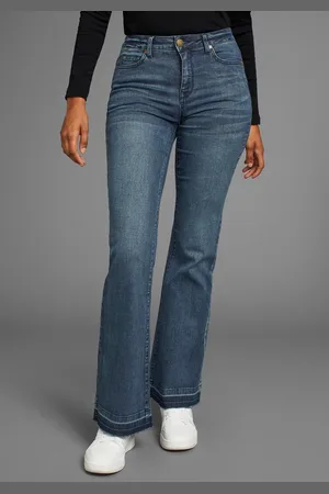 KangaROOS Weite Jeans Flare Weite Jeans High Waist