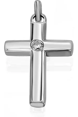 vivance collection Kettenanhänger 0,05 ct Diamant Brillant Anhänger aus 585 Gelbgold, Damen Gold Schmuck