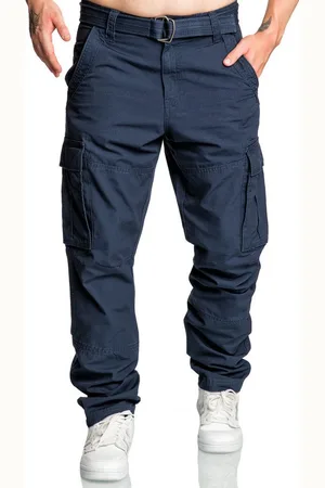 amaci Cargohose PASCAGOULA Cargopants Herren Loosefit Jogger Cargo Chino Hose inkl. Gürtel - Verkäufer:
