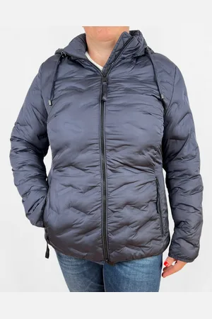 Barbara Lebek Winterjacke - Damen Outdoorjacke -gesteppte Winterjacke mit Kapuze - Verkäufer: Schneider Fashion Store
