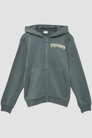 QS by s.Oliver Sweatjacke Sweatjacke mit Print-Detail - Verkäufer: