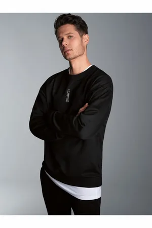 Trigema Sweatshirt Sweatshirt mit modischen Prints