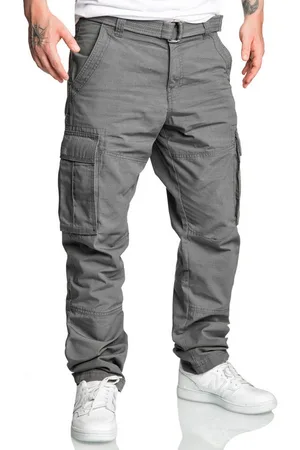 amaci Cargohose PASCAGOULA Cargopants Herren Loosefit Jogger Cargo Chino Hose inkl. Gürtel - Verkäufer: