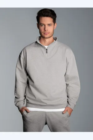 Trigema Sweatshirt Troyer in bequemer Sweat-Qualität