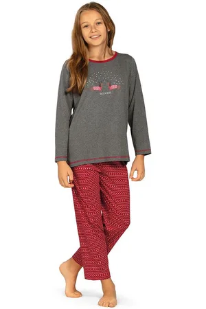 Comtessa Schlafanzug Comte Kids (Set, 2 tlg., 2-teilig) Mädchen Pyjama lang Langarm Baumwolle - Verkäufer: chic4home