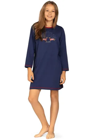 Comtessa Nachthemd Comte Kids (Set, 1-tlg., 1-teilig) Mädchen Sleepshirt Pyjama Langarm Baumwolle Dackel - Verkäufer: chic4home