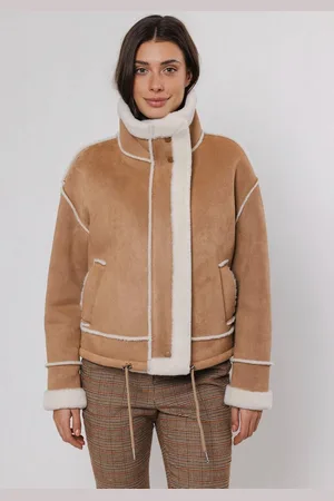Rino & Pelle Kurzjacke mit verdecktem Reißverschluss