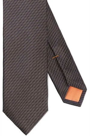 Carlo Monti Krawatte aus reiner Seide, Minimal-Muster, 6,5 cm breit