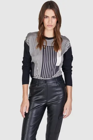 Marc Aurel Shirtbluse mit Art Déco Print - Verkäufer: