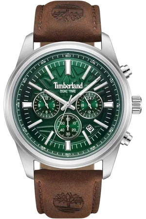 Timberland Chronograph NORTHBRIDGE TDWGF0041206, Quarzuhr, Armbanduhr, Herrenuhr, Lederarmband, Stoppfunktion, Datum