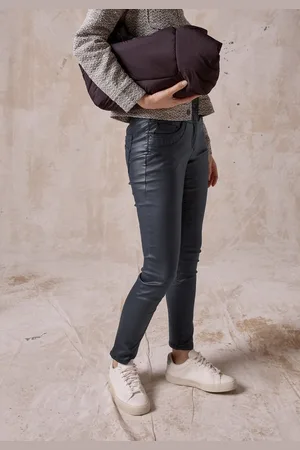 CECIL Lederimitathose SCARLETT im Five-Pocket Style