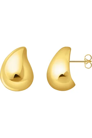 Thomas Sabo Paar Ohrstecker in organischer Tropfenform, Bold Elegance, H2299-001-21, H2299-413-39