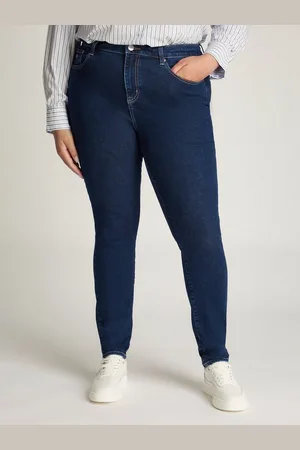 Tommy Hilfiger Regular-fit-Jeans CRV MELANY UH SSKN in Großen Größen im 5-Pocket-Style