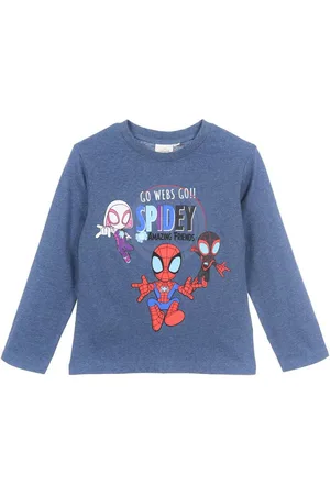 SPIDERMAN Langarmshirt Marvel - Spidey Amazing Friends Jungen Shirt Gr. 92- 110 cm - Verkäufer: Starkids Licensed Brands and more