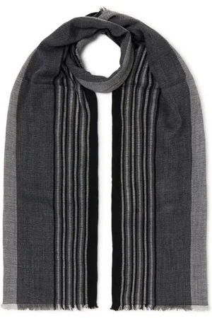 Cinque Strickschal ARTHUR, aus weichem Material mit Längssteifen, made in Italy