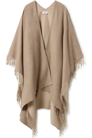 Cinque XXL-Schal RENEW, aus kuschelweichem Materialmix, modische Fransen, made in Italy