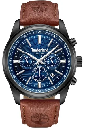 Timberland Chronograph NORTHBRIDGE TDWGF0041204, Quarzuhr, Armbanduhr, Herrenuhr, Lederarmband, Stoppfunktion, Datum