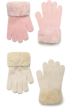 Minoti Strickhandschuhe Handschuhe mit Kunstfell, 4-er Pack (2y-14y) - Verkäufer: