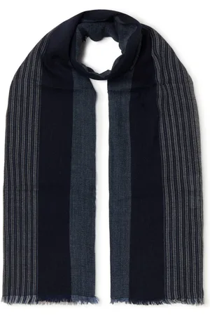 Cinque Strickschal ARTHUR, aus weichem Material mit Längssteifen, made in Italy