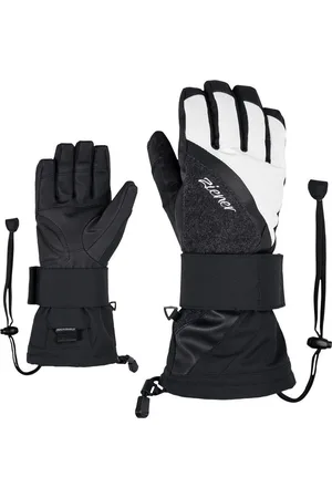 Ziener Skihandschuhe MILANA AS(R) LADY glove SB 1201 black.white - Verkäufer: Alpensportler