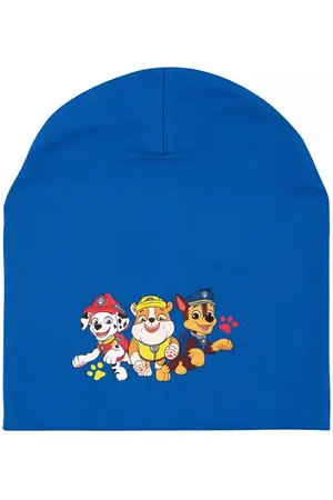 Paw Patrol Strickmütze Mütze Übergangsmütze Beanie für Jungen blau - Verkäufer: Bienes Shop