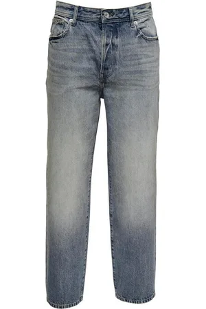 Only & Sons Loose-fit-Jeans ONSFADE LOOSE WB 6778 A14 DNM NOOS