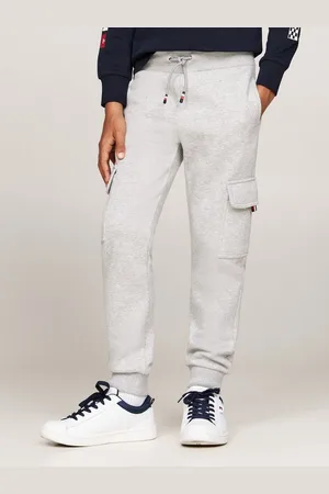 Tommy Hilfiger Sweathose MONOTYPE FLEECE REG CARGO SWEATP mit Fleece, im Cargo-Stil