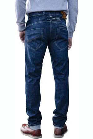 Freeman T Porter Straight-Jeans Eddy stretch Denim Santacruz Martingale am Rücken mit Knöpfen - Verkäufer: First Choice Streetwear