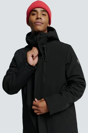 No Excess Parka Softshell-Jacke mit Kapuze