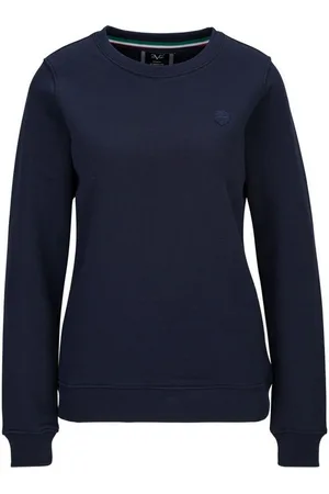 19V69 Italia Sweatshirt BONNIE Damen Sweater mit Logodetail und Kapuze - Verkäufer: Marco GmbH