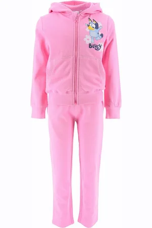 Bluey Freizeitanzug (2-tlg), Mädchen Outfit Kapuzenjacke & Hose Größe 98-116 cm - Verkäufer: Starkids Licensed Brands and more