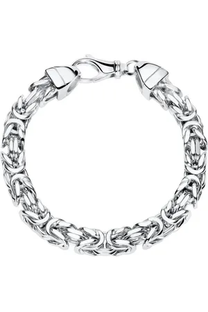 Unique Armband Armband mit Königskettengliedern 925er Silber, 7 mm von JEWLIX 19-25cm - Verkäufer: Jewelry GmbH