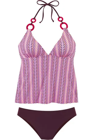 vivance collection Tankini mit Zierringen