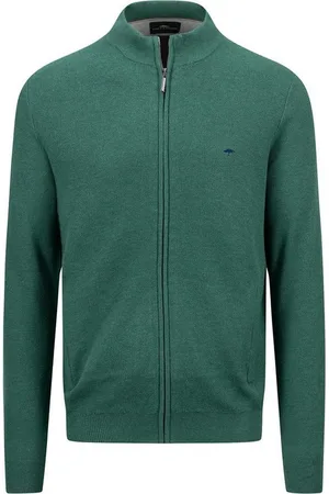 Fynch-Hatton Strickjacke Baumwollcardigan mit Reißverschluss - Regular Fit - Verkäufer: Robert Ley Damen & Herrenmoden GmbH & Co KG