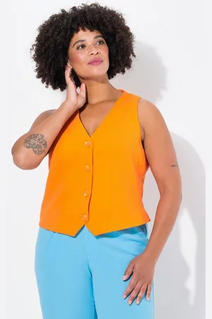 Angel of Style Steppweste Weste Anzug V-Ausschnitt - Verkäufer: Popken Fashion Group